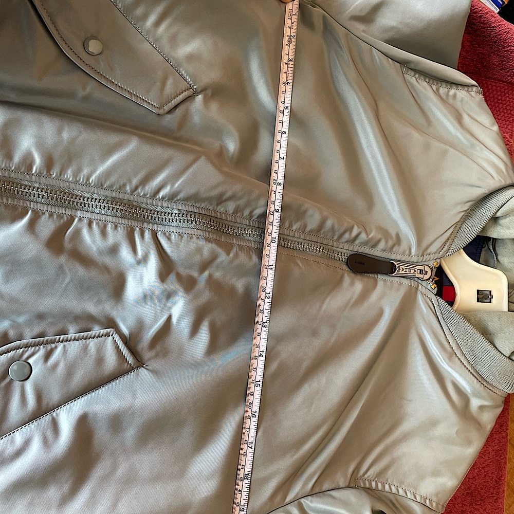 NWOT Alpha Industries MA-1 Natus Bomber Jacket with Removable Hood Size Large - Picture 15 of 16